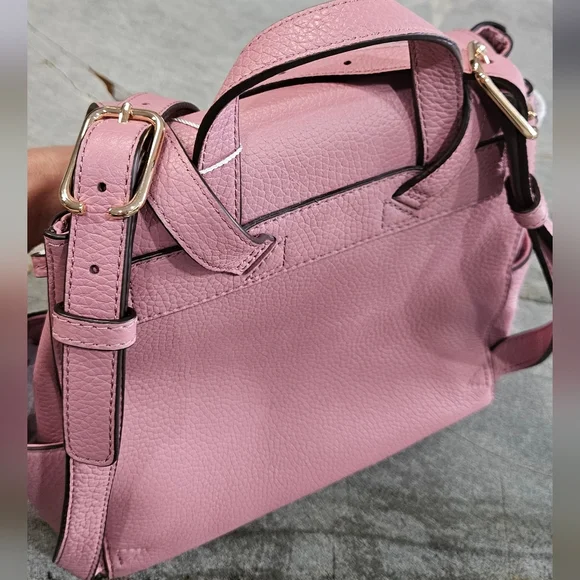 Tory Burch Pink Leather Backpack with Tassel NWT - Picture 6 of 16